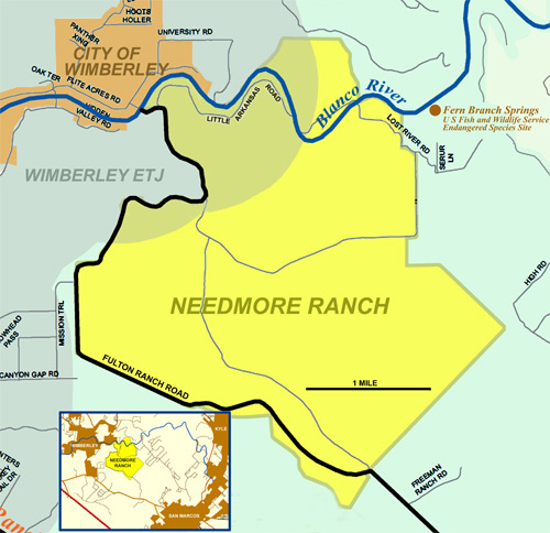 Needmore Ranch Map